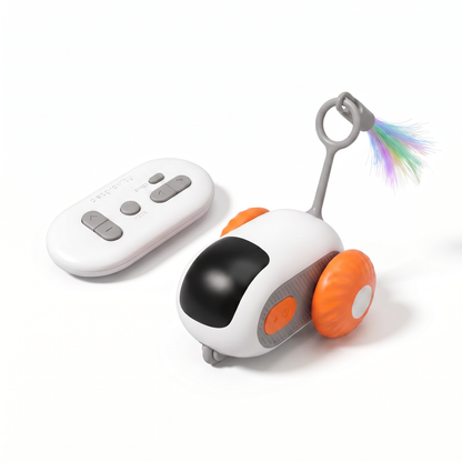 Juguete Inteligente con Modo Automático y Manual para Gatos